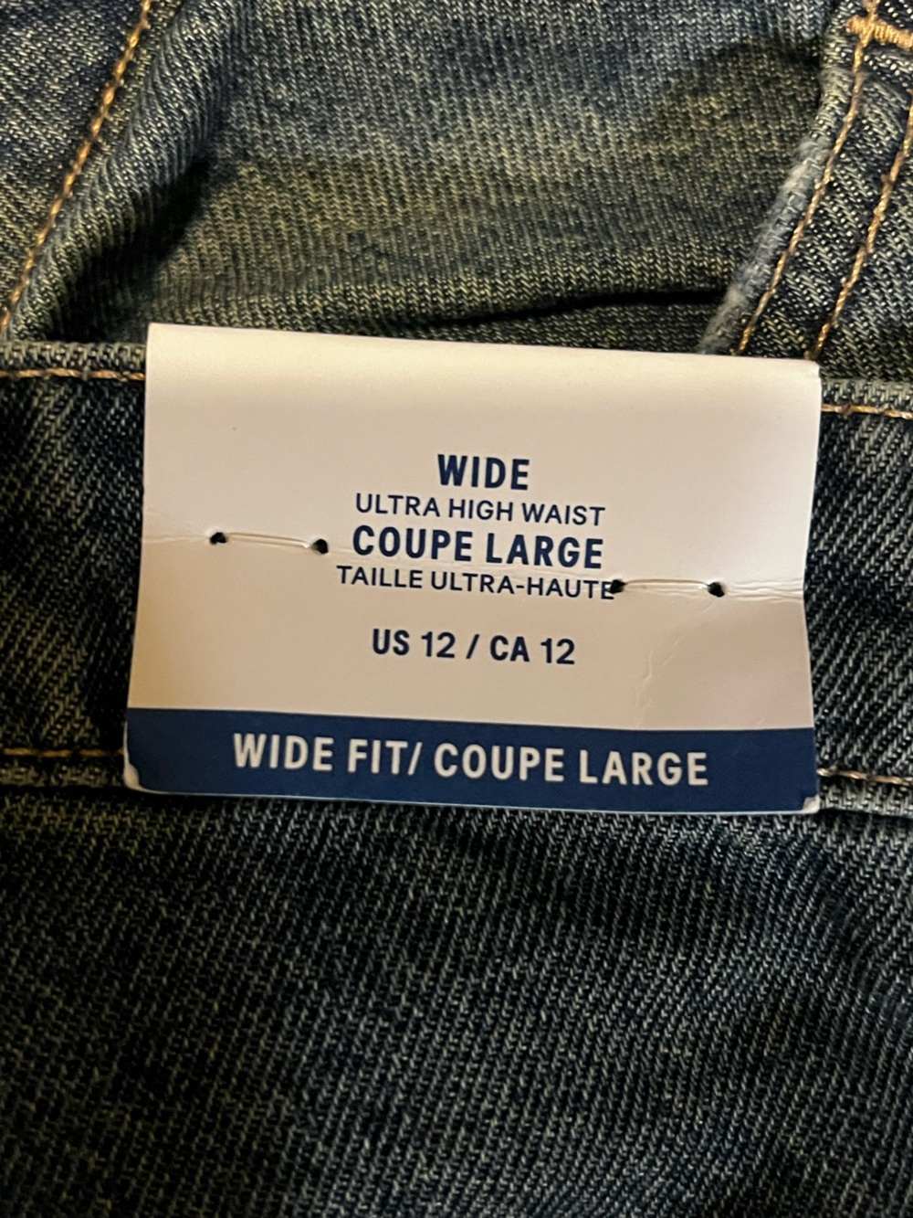 H&M Wide Ultra High Waist Jean - Picture 5 of 5